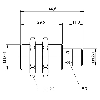 DPI M18 PNP NO P5mm noyé 44,5(29,5)mm Laiton 10-30Vdc / M12 4P