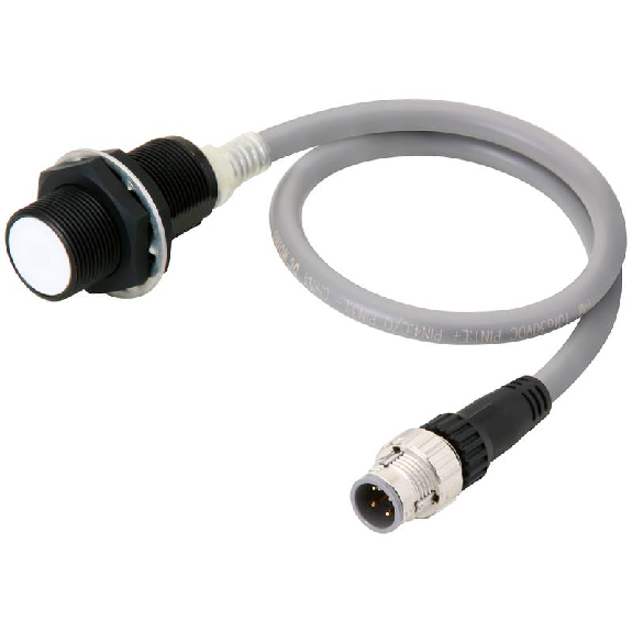 DPI M18 IO-Link com3 NO/NF P7mm noyé Laiton / Câble 0,3m+M18 4P-Lire la description