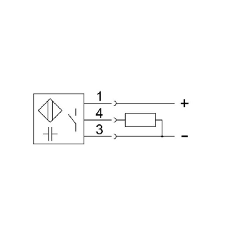 DPC M30 PNP NO/NF P20mm noyé lg87(54)mm Plast. / M12 4P-Lire la description