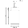 DPI M30 2 fils DC NO P10mm noyé Câble 2m PVC DPI M30 2 fils DC NO P10mm noyé Câble 2m PVC