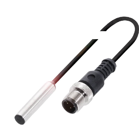 DPI D6,5 PNP NO P1,5mm noyé lg30mm Inox 10-30Vdc / M12 4P+C0.3m-Lire la description