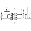 DPI M12 PNP NO P4mm non noyé 60.5(39)mm Inox 20-30Vdc / M12 4P