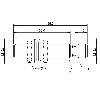 DPI M12 PNP NO P8mm quasi noyé lg65(50)mm Laiton 10-30Vdc / M12 4P