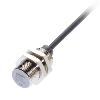 DPI M18 PNP NO P8mm noyé lg36mm Laiton 10-30Vdc / Câble 2m PUR-Lire la description