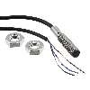 DPI M08 PNP NF P2mm noyé lg42(27)mm Inox / Câble 2m
