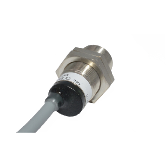 DPI M18 PNP NO P5mm noyé lg45(28mm) Laiton 10-30Vdc / Câble 2m PVC-Lire la description