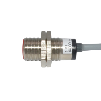 DPI M18 PNP NO P5mm noyé lg45(28mm) Laiton 10-30Vdc / Câble 2m PVC-Lire la description