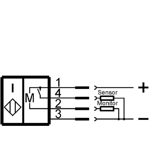 DPI HP M12 PNP NO P1,5mm noyé lg78mm Inox 10-30Vdc 500bar / M12 4P-Lire la description