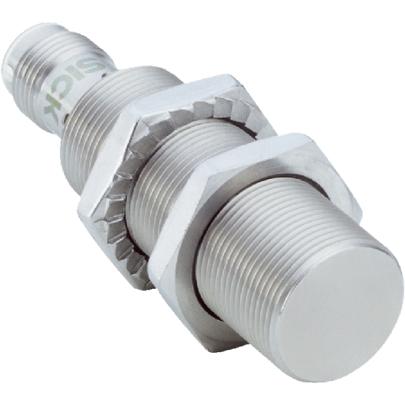 DPI M18 NPN NO P8mm noyé 64.7(45.7)mm Tout-inox V2A / M12 4P-Lire la description