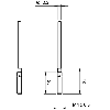 DPI M04 PNP NF P1mm noyé 19mm Inox 10-30Vdc Câble 2m PUR