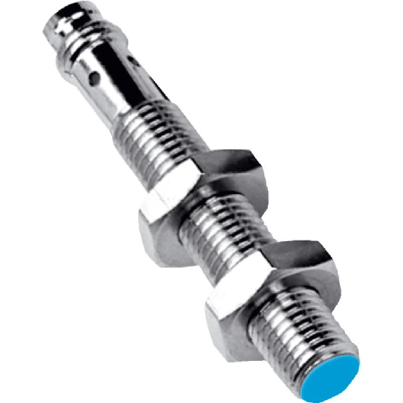 DPI M08 PNP NO P2mm noyé lg40(25,3)mm Laiton 10-30Vdc / M08 3P-Lire la description