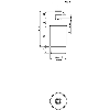 DPI M30 2 fils AC NO P15mm non noyé / M12 4P