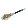 DPI M12 NPN NO P4mm noyé Court Laiton 10-30Vdc Câble 5m