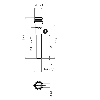 DPI M05 NPN NF P0,8mm noyé 38,4(22,1)mm Inox 10-30Vdc M08 3P
