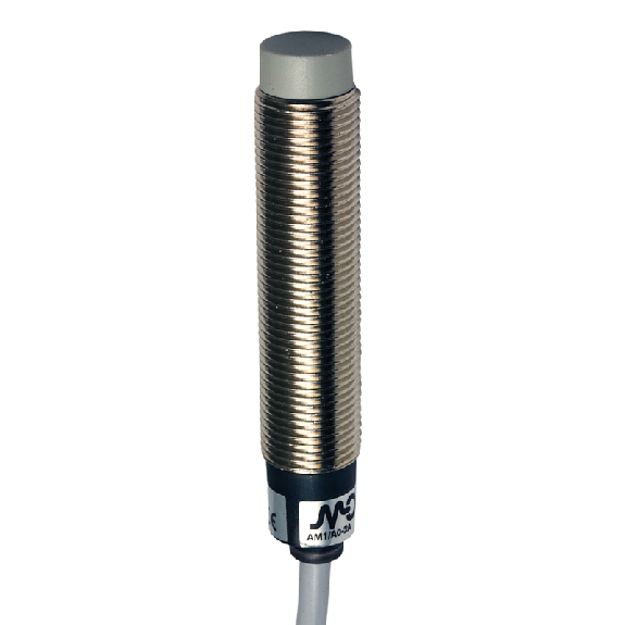 DPI M12 2 fils DC NO P4mm non noyé 60(45)mm Laiton 10-30Vdc Câble 2m-Lire la description