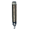 DPI M12 2 fils DC NO P4mm non noyé 60(45)mm Laiton 10-30Vdc Câble 2m