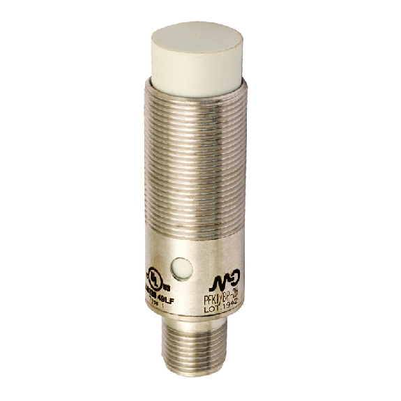 DPI M18 NPN NO+NF P12mm non noyé Inox 10-30Vdc M12 4P-Lire la description