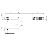 DPI Rect. PNP NO P2mm noyé 8x8x40mm / M08 3P+C0.32m