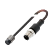 DPI M12 PNP NO P6mm non noyé lg17mm 10-30Vdc / M12 4P+C0.3m