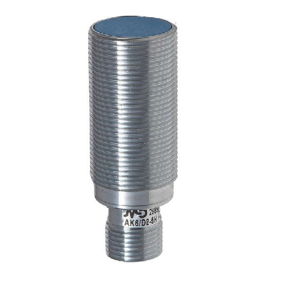 DPI M18 ANA 0-10V/4-20mA P0-10mm quasi-noyé 48,5(27)mm Laiton M12 4P-Lire la description
