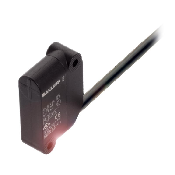 DPI Rect. PNP NO P2mm noyé 26x40x12mm 10-30Vdc / Câble 5m PUR-Lire la description