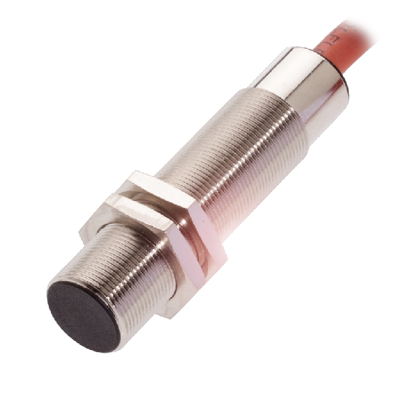 DPI HT M18 PNP NO+NF P5mm noyé 76.5(60)mm Laiton 120°C / C5m Silicone-Lire la description