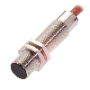 DPI HT M18 PNP NO+NF P5mm noyé 76.5(60)mm Laiton 120°C / C5m Silicone