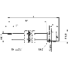 DPI M08 NPN NO P4mm non noyé 65,5(51)mm Inox 10-30Vdc / M12 4P