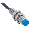 DPI M18 PNP NO P8mm non noyé IO-Link 50(41)m Inox V2A +100°C C2m PUR