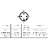 Capteur de pression (Air) -1 .. 10 bar, PNP/NPN+ANA, G 1/4 (x2)