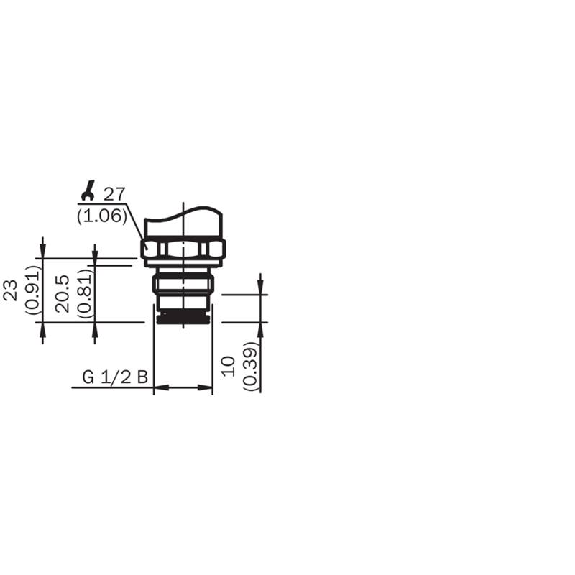 Capteur de pression 0 .. 250 bar, 4-20mA, G1/2 B noyable Capteur de pression 0 .. 250 bar, 4-20mA, G1/2 B noyable-Lire la description