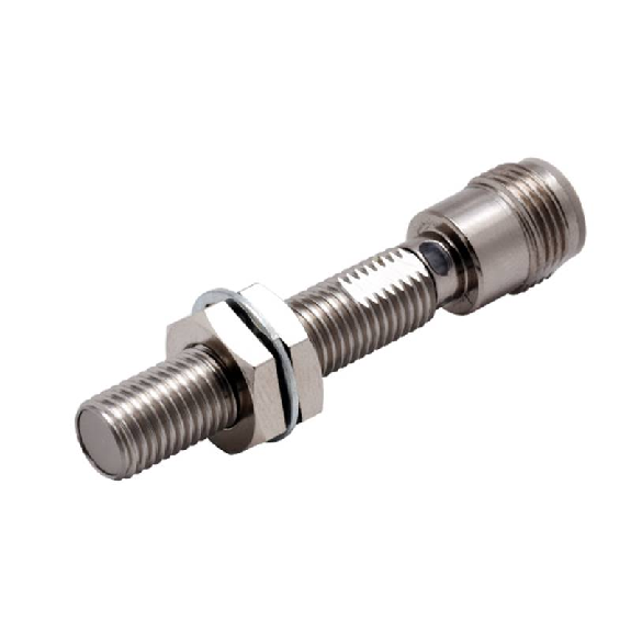DPI M08 PNP NO P2mm noyé IO-Link COM3 53(36)mm Inox M12 4P-Lire la description