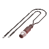DPM (x2) Vérins rainure en C PNP NO / M12 4P+C0,3m PUR