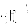 DPI M12 NPN NF Câble 90° non noyé STD