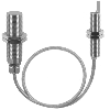 DPI HT M18 PNP NO P5mm noyé lg70mm 10-30Vdc / Ampli + Câble 2m