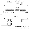 DPI HT M18 PNP NO P5mm noyé lg70mm 10-30Vdc / Ampli + Câble 2m