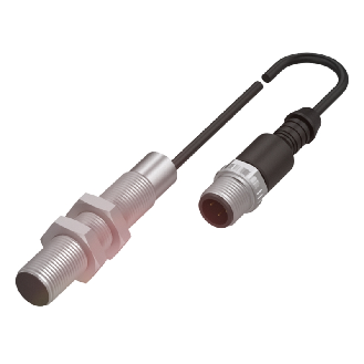 DPC M12 PNP NO P4mm noyé lg61(49)mm Inox / M12 4P+C0.3m PUR-Lire la description