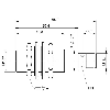 DPI M18 PNP NO P5mm noyé lg65(40)mm Laiton 10-30Vdc / M12 4P