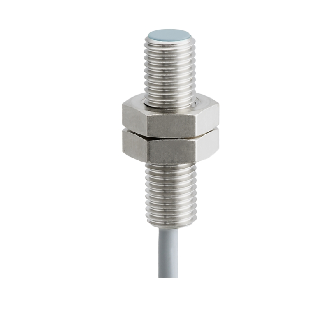 DPI HT M08 PNP NF P2mm noyé lg30mm 12-30Vdc +100°C / Câble 1m FEP-Lire la description
