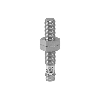 DPI M08 NPN NO P2mm quasi-noyé lg46mm tout Inox 10-30Vdc / M08 3P