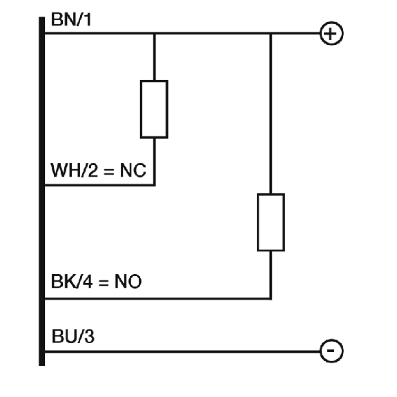 DPC M18 NPN NO+NF P8mm noyé 87(52,3)mm Plast. / Câble 2m-Lire la description
