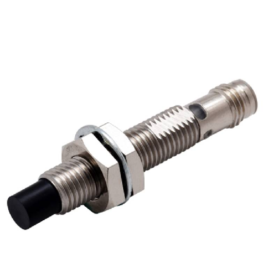 DPI M12 PNP NO P8mm non noyé IO-Link COM 2 Long Inox M08 3P-Lire la description