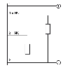 DPI M18 PNP NO+NF P5mm noyé 49(32)mm Laiton 10-30Vdc M12 4P