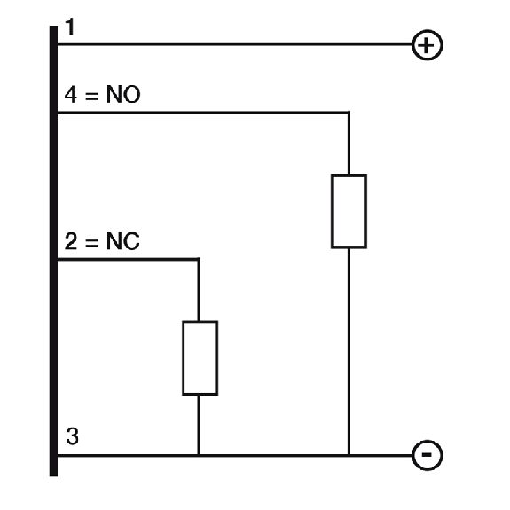 DPI M18 PNP NO+NF P5mm noyé 49(32)mm Laiton 10-30Vdc M12 4P-Lire la description
