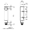 DPI Rect. ANA 4-20mA/0-10Vdc P0-4mm 12x12x60mm 15-30Vdc / M08 4P DPI Rect. ANA 4-20mA/0-10Vdc P0-4mm 12x12x60mm 15-30Vdc / M08 4P