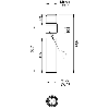 DPI M12 NPN NO+NF P2mm noyé Inox M12 4P
