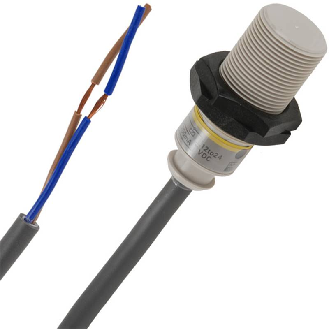 DPI M18 2 fils AC NO P5mm noyé Plast. 20-264VAC / Câble 2m-Lire la description