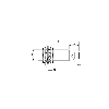 DPI M18 PNP NO P12mm noyé lg66(50)mm Laiton 10-30Vdc / M12 3P