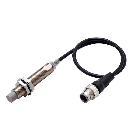 DPI M12 PNP NO P8mm non noyé IO-Link COM3 69mm Laiton M12 4P+C0.3m-Lire la description