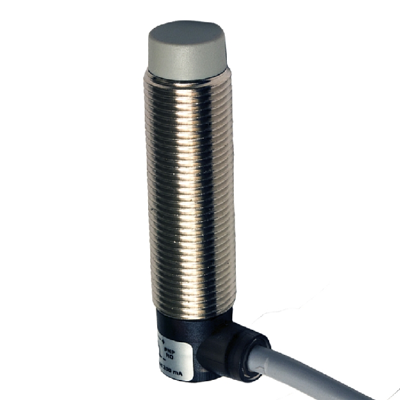 DPI M12 NPN NO P4mm non noyé 49.8(35)mm Laiton 10-30Vdc Câble 2m PVC-Lire la description